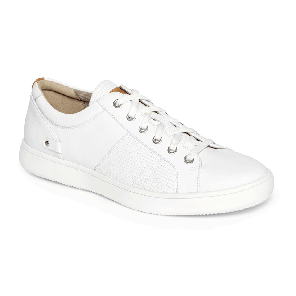 Rockport Singapore Mens Sneakers - Colle Tie White - WS5068741